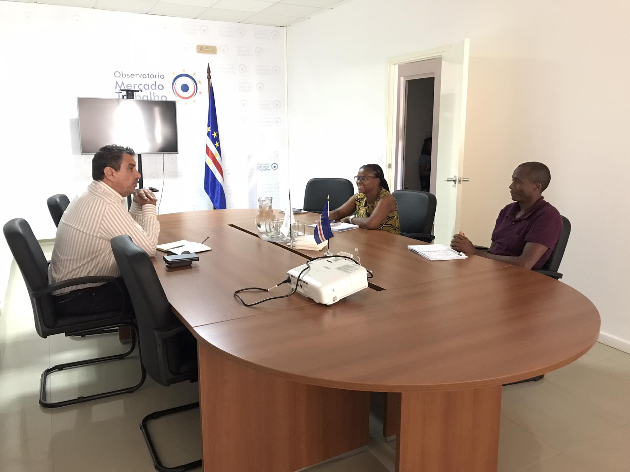 Observatório do Mercado de Trabalho recebe o Representante da Empresa de Consultoria e Gestão BTOC