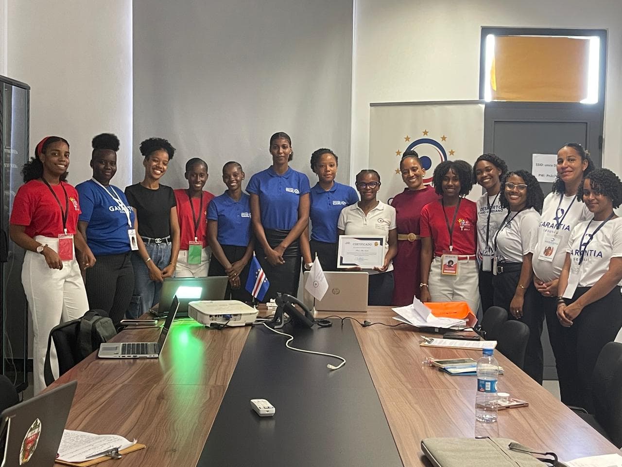 Alunas da Uni-CV escolhem Observatório do Mercado de Trabalho para estudo de caso sobre comunicação